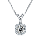 1.0 Carat Round Cut Moissanite Soleste Pendant